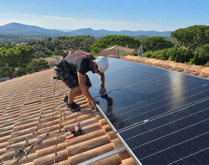 Installateur panneaux solaires Orange — pose photovoltaïque sur toiture