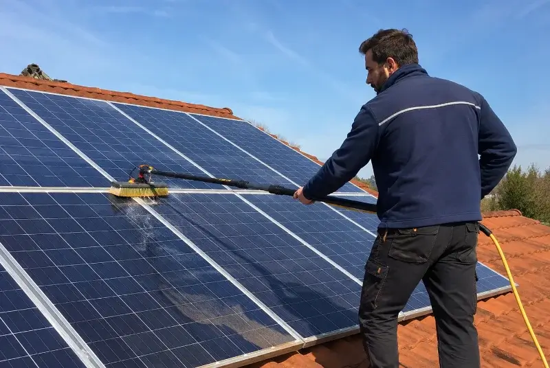 Nettoyage et entretien de panneaux solaires à Orange
